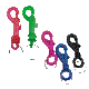 Plastic snap clips