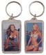 Novelty key chains in acrylic
