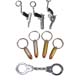 gun bullet key chains