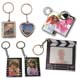 photo holder key chains
