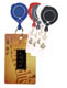 Mini Key Retractor With Badge Holder 