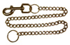 Chrome Jumbo Snap Clip Keychain With Heavy Chain