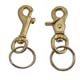 brass snap clips