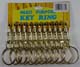Brass Snap Clip Keychain Large Import 