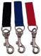 Metal Snap Clip Keychain With Nylon Web Strap