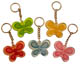 Crystal Butterfly Keychain