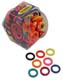 Key Identifier Rings Asst'd - Jar