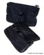 6 Hook Key Case Soft Split Ring Black