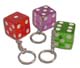 Jumbo Dice Crystal Keychain Jar/36