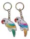 Crystal Parrot Key Chain