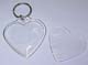 Photo Key Chain Large Heart 