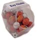 Vinyl Sports Ball Keychain Assorted 36 Jar