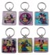 Disney Characters Square Lucite Keychain