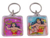Lucite key chain wonder woman