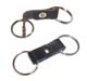Secure-A-Key Two Part Leather Key Chain 