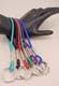 Elastic Wrist Band Keychains 