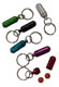 Color Aluminum Pill Holder Keychain 