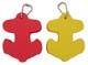 Soft Foam Anchor Floating Keychain