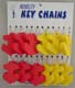 Soft Foam Anchor Float Key Chain 
