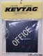 Engraved Key Tag Diamond - Office