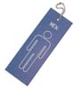 Engraved Mens Room Key Tag Jumbo Silhoutte Rectangle