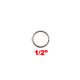 Heavy Duty NP Split Key Ring 1/2 Inch (USA)