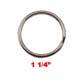 Heavy Duty NP Split Key Ring 1 1/4 Inch (USA)
