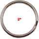Heavy Duty NP Split Key Ring 2 Inch (USA)