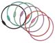 Aircraft Cable Keychain Long Colors