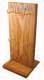 12 Hook Wood Rotating Keychain Display Rack