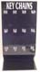12 Hook Flat Lexan Keychain Display Rack