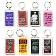 adult theme funny saying keychains