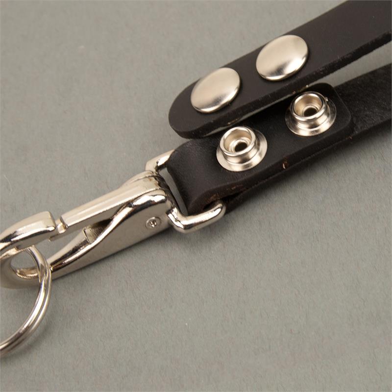 XL Leather Belt Strap with 2 Snaps