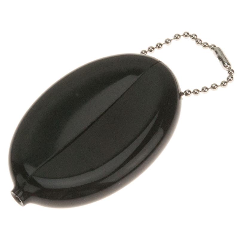 Oval Squeeze Coin Purse Keyring Bulk Each by Color