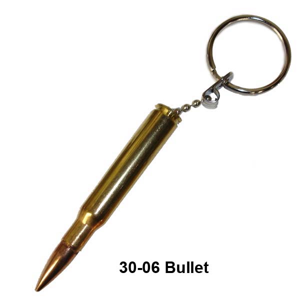 Deluxe Bullet Key Chain 12/Card