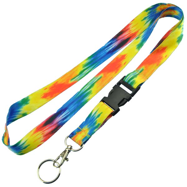 tie dye nike lanyard