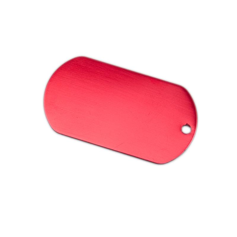 Aluminum Dog Tag .035" Thick Std