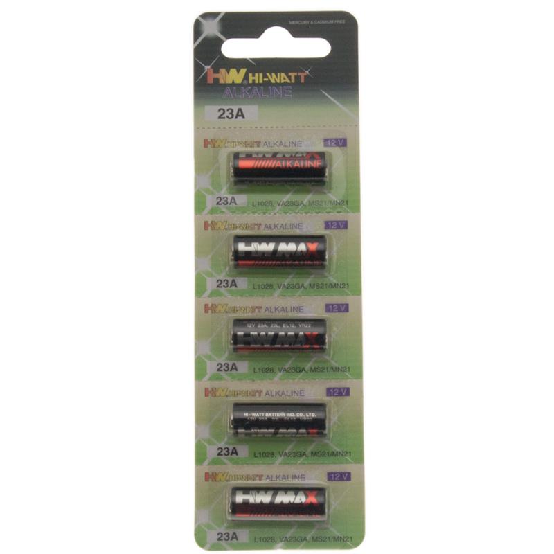 A23 Car Alarm and Remote Battery 12 Volt