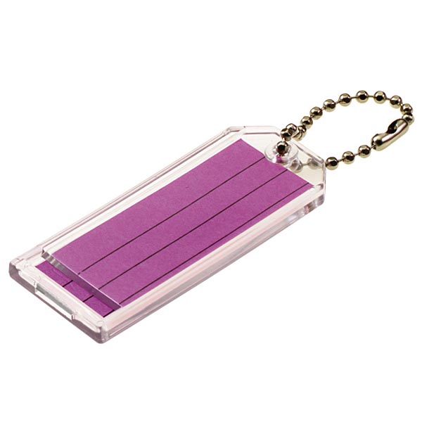 Luckyline Extra Large Key Tag with Bead Chain Box of 50