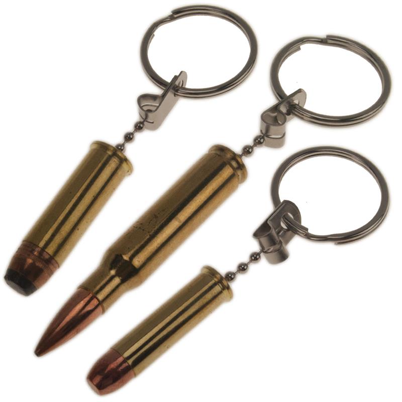 Deluxe Bullet Key Chain 12/Card