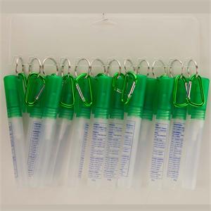 hand sanitizer spray with clip 12 card printable order form