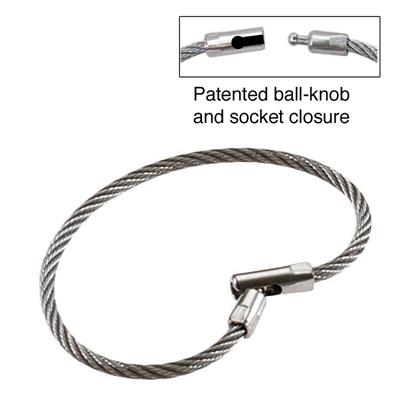 Lucky Line Flex-O-Loc Cable Key Ring Bulk Each by Color Lucky Line Flex-O-Loc Cable Key Ring Bulk Each by Color