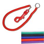 Casino Coil With Snap Clip Keychain