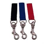 Metal Snap Clip Keychain With Nylon Web Strap