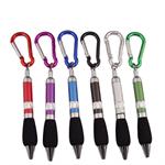 Climber Clip Carabiner Keychain With Pen