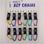 Climber Clip Carabiner Keychain With Compass