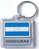 Honduras Flag Keychain Acrylic