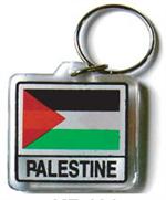 Palestine Flag Keychain Acrylic