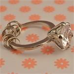 Mega Carat Diamond Ring Key Chain