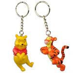 Winnie The Pooh and Tigger 3D Figurine Key Chain